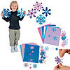 Bulk 1024 Pc. Fabulous Foam Snowflake Assortment Image 1