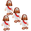 Bulk 12 Pc. Stuffed Jesus with Sash Dolls Image 1