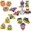 Bulk 120 Pc. Halloween Magnet Craft Kit Assortment Image 1