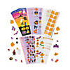 Bulk 1200 Pc. Halloween Sticker Sheet Assortment Image 1