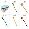 Bulk 121 Pc. School Eraser Top Pencils with Storage Box Kit Image 1