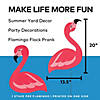 Bulk 13  1/2" x 20" Flamingo Flock Yard Signs Set - 10 Pc. Image 2