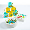 Bulk 144 Pc. Camp Party Snack Tableware Kit for 48 Guests Image 1