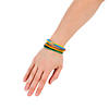 Bulk 144 Pc. International Games Ring Colors Jelly Bracelets Image 1