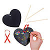 Bulk 144 Pc. Magic Color Scratch Hearts Image 2