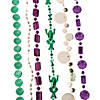 Bulk 144 Pc. Mardi Gras Bead Necklace Assortment Image 1