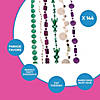 Bulk 144 Pc. Mardi Gras Bead Necklace Assortment Image 2