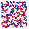 Bulk 144 Pc. Mini Patriotic Bubble Bottles Image 1