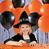 Bulk  144 Pc. Orange & Black 11" Latex Balloon Assortment Image 2