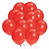 Bulk  144 Pc. Ruby Red 11" Latex Balloons Image 1