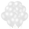 Bulk  144 Pc. White 5" Latex Balloons Image 1