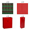Bulk 170 Pc. Holiday Gift Bag Assortment Kit Image 1