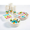 Bulk 192 Pc. Camp Party Disposable Tableware Kit for 48 Guests Image 1