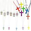 Bulk 192 Pc. Religious Cross Necklace Giveaway Kit Image 1