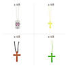 Bulk 192 Pc. Religious Cross Necklace Giveaway Kit Image 1