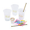 Bulk 236 Pc. Let&#8217;s Party Disposable Drinkware Kit for 50 Guests Image 2