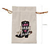 Bulk 24 Pc. 4" x 6" Small Nash Bash Bachelorette Party Polyester Drawstring Favor Bags Image 1