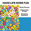 Bulk 250  Pc. Multicolored Smile Face Novelty Toy Assortment Image 1