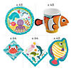 Bulk 272 Pc. Under the Sea Disposable Tableware Kit for 48 Guests Image 1