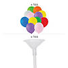 Bulk  288 Pc. Assorted Balloons with Sticks Kit Image 1