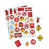 Bulk 300 Pc. Fire Safety Self-Adhesive Shapes Image 1