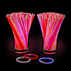 Bulk 300 Pc. Make Your Own Patriotic Glow Stick Bracelets or Necklaces Image 1