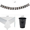Bulk 323 Pc. Aged to Perfection Disposable Tableware Kit for 48 Guests Image 2