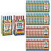Bulk  48 Pc. Carnival Treat Bags with Stickers Image 1