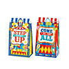 Bulk  48 Pc. Carnival Treat Bags with Stickers Image 2
