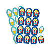 Bulk  48 Pc. Carnival Treat Bags with Stickers Image 3