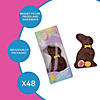 Bulk 48 Pc. Chocolate Bunnies Easter Candy Image 1