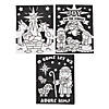 Bulk 48 Pc. Color Your Own Nativity Fuzzy Posters Image 1