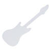 Bulk 48 Pc. DIY Cardstock Music Guitars Image 1