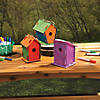 Bulk 48 Pc. DIY Unfinished Wood Birdhouses Image 1