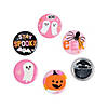 Bulk 48 Pc. Halloween Glow-in-the-Dark Mini Buttons Image 1