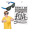 Bulk 49 Pc. Don&#8217;t Be Blinded by Our Love Sunglasses Wedding Favor Kit Image 1
