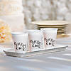 Bulk  50 Ct. Best Day Ever Wedding Plastic Cups Image 1