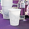 Bulk  50 Ct. Two Hearts One Love Wedding Plastic Cups Image 1