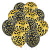 Bulk 50 Pc. Cheetah Animal Print 11" Latex Balloons Image 1