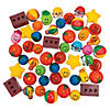 Bulk 50 Pc. Everyday Fun Multicolor Foam Stress Toy Assortment Image 1