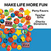 Bulk 50 Pc. Everyday Fun Multicolor Foam Stress Toy Assortment Image 2