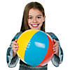 Bulk 50 Pc. Medium Inflatable 11" Multicolor Beach Ball Assortment Image 1