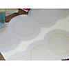 Bulk 50 Pc. Shabby Chic Lace Charger Placemats Image 2