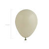 Bulk 50 Pc. Tuftex Matte Stone 5" Natural Latex Balloons Image 1