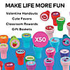 Bulk  50 Pc. Valentine Stamper Assortment Image 1