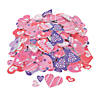 Bulk 500 Pc. Fabulous Foam Self-Adhesive Valentine Heart Shapes Image 1