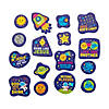 Bulk 500 Pc. Outer Space VBS Self-Adhesive Foam Shapes Image 2