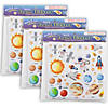 Bulk 504 Pc. Ready 2 Learn Foam Stickers, Space, 152 Per Pack, 3 Packs Image 1