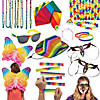 Bulk 504 Pc. Ultimate Rainbow Apparel Kit Image 1
