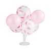 Bulk  53 Pc. Pink Baby Shower Latex Balloon Bouquet Centerpieces Image 1